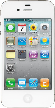 Смартфон Apple iPhone 4S 64Gb White - Альметьевск