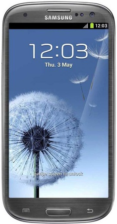 Смартфон Samsung Galaxy S3 GT-I9300 16Gb Titanium grey - Альметьевск